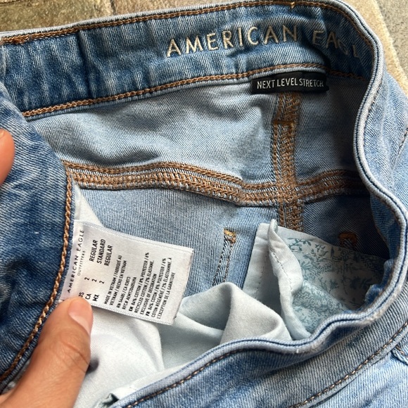 American eagle high waisted jegging crop size 2 regular - Picture 3 of 5